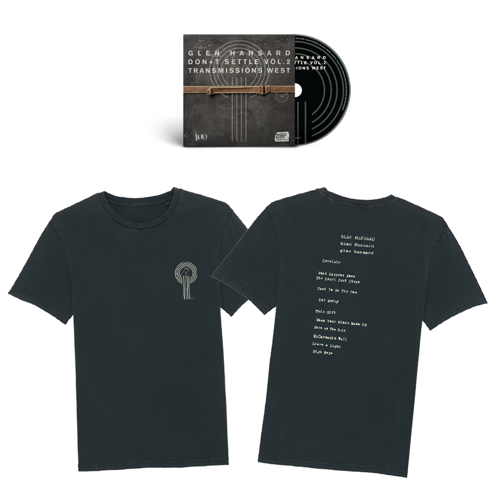 CD + T-SHIRT BUNDLE - DON+T SETTLE (VOL. 2 - TRANSMISSIONS WEST)