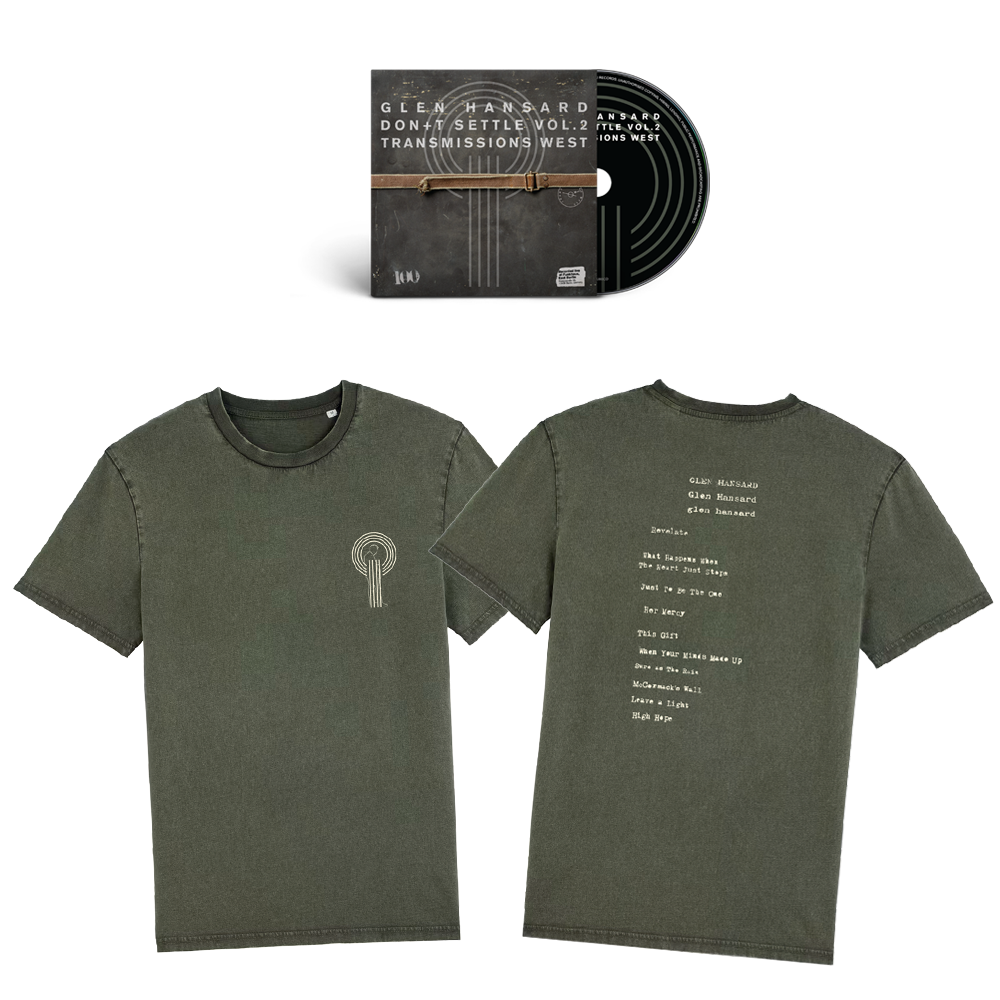 CD + T-SHIRT BUNDLE - DON+T SETTLE (VOL. 2 - TRANSMISSIONS WEST)