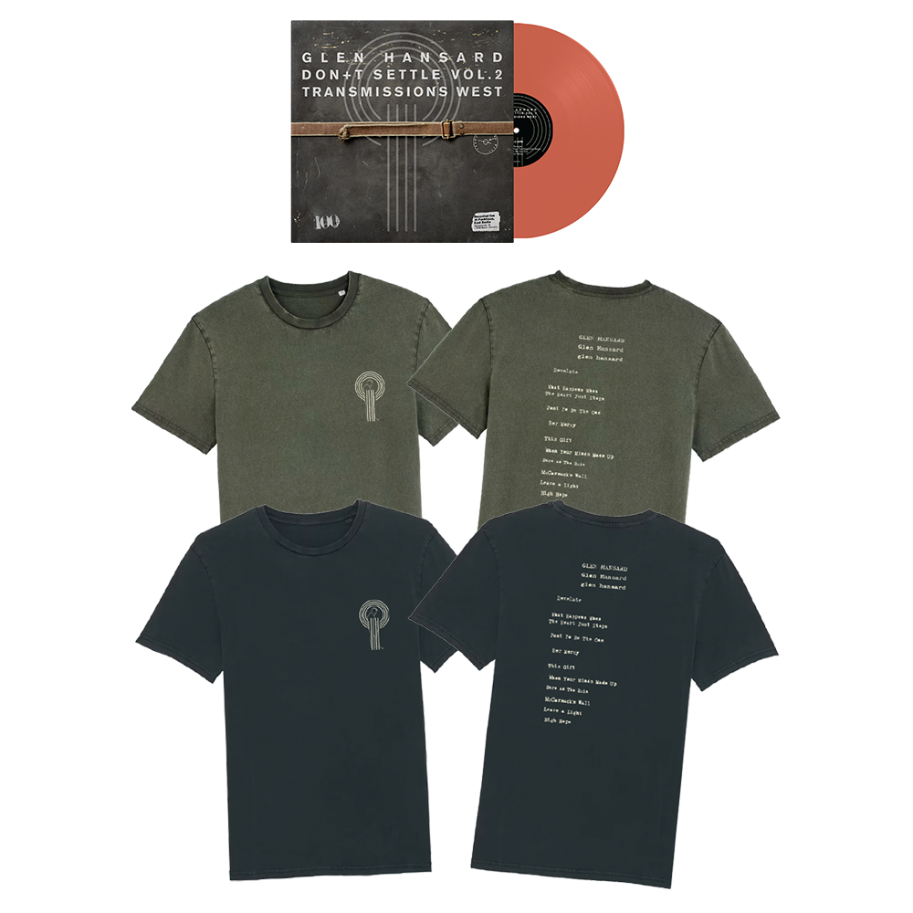 LP + T-SHIRT BUNDLE - DON+T SETTLE (VOL. 2 - TRANSMISSIONS WEST)