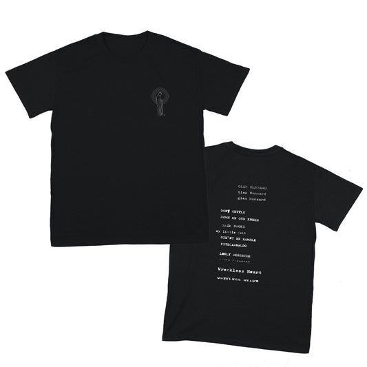 DON+T SETTLE (VOL. 1 - TRANSMISSIONS EAST) BLACK T-SHIRT