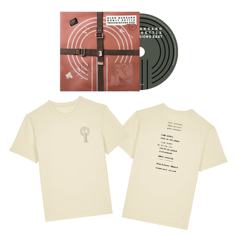 CD + T-SHIRT BUNDLE - DON+T SETTLE (VOL. 1 - TRANSMISSIONS EAST)