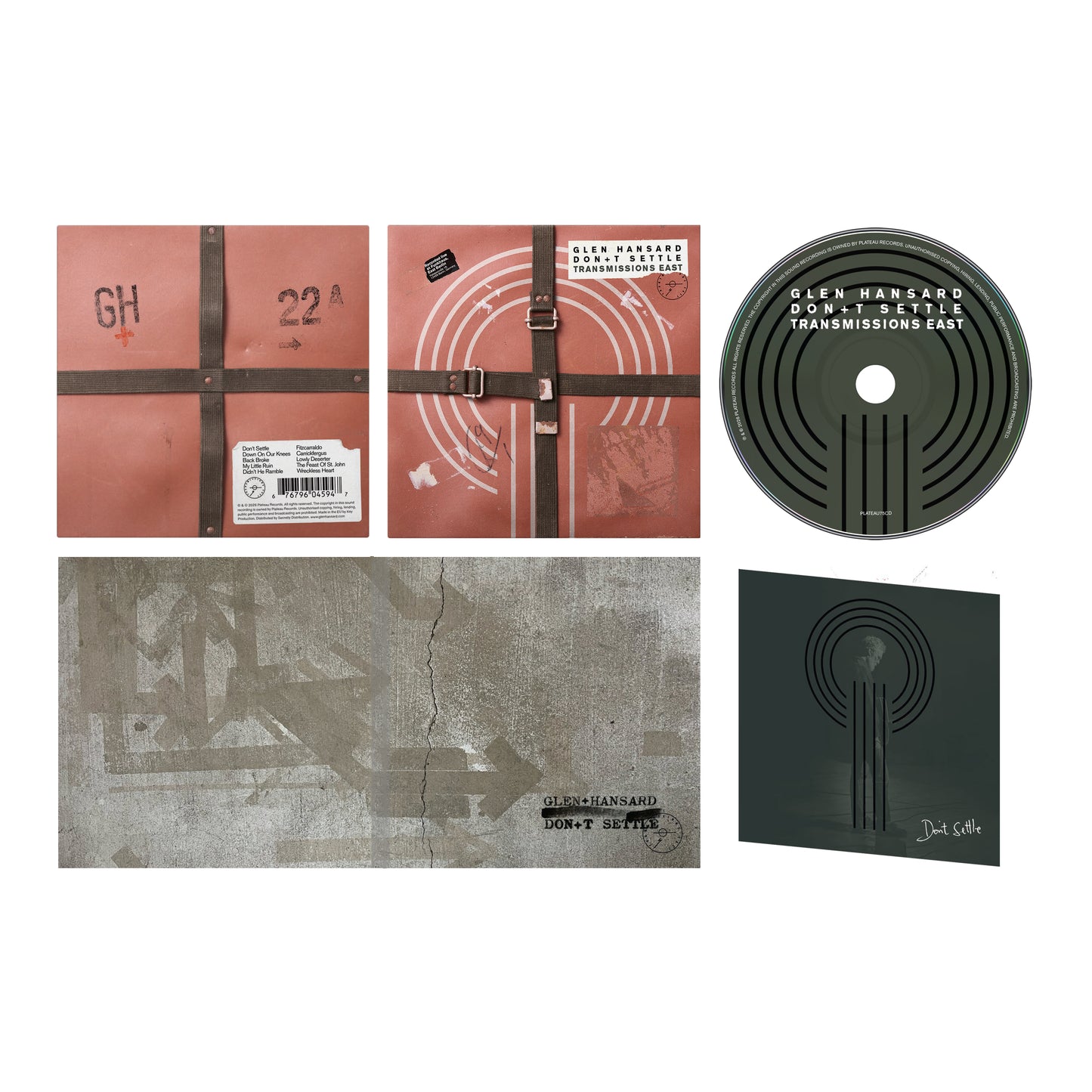 CD - DON+T SETTLE - (Vol. 1 TRANSMISSIONS EAST)