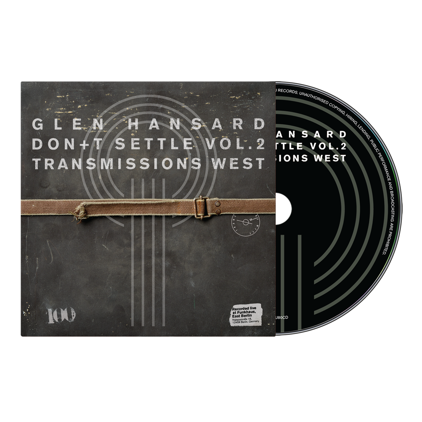 CD - DON+T SETTLE (VOL. 2 - TRANSMISSIONS WEST)